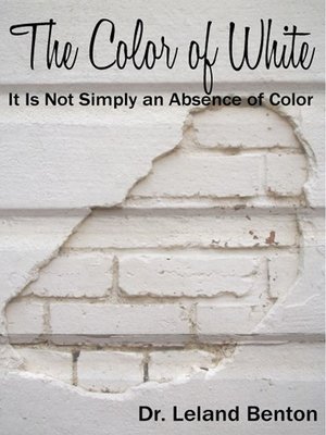 cover image of The Color of White